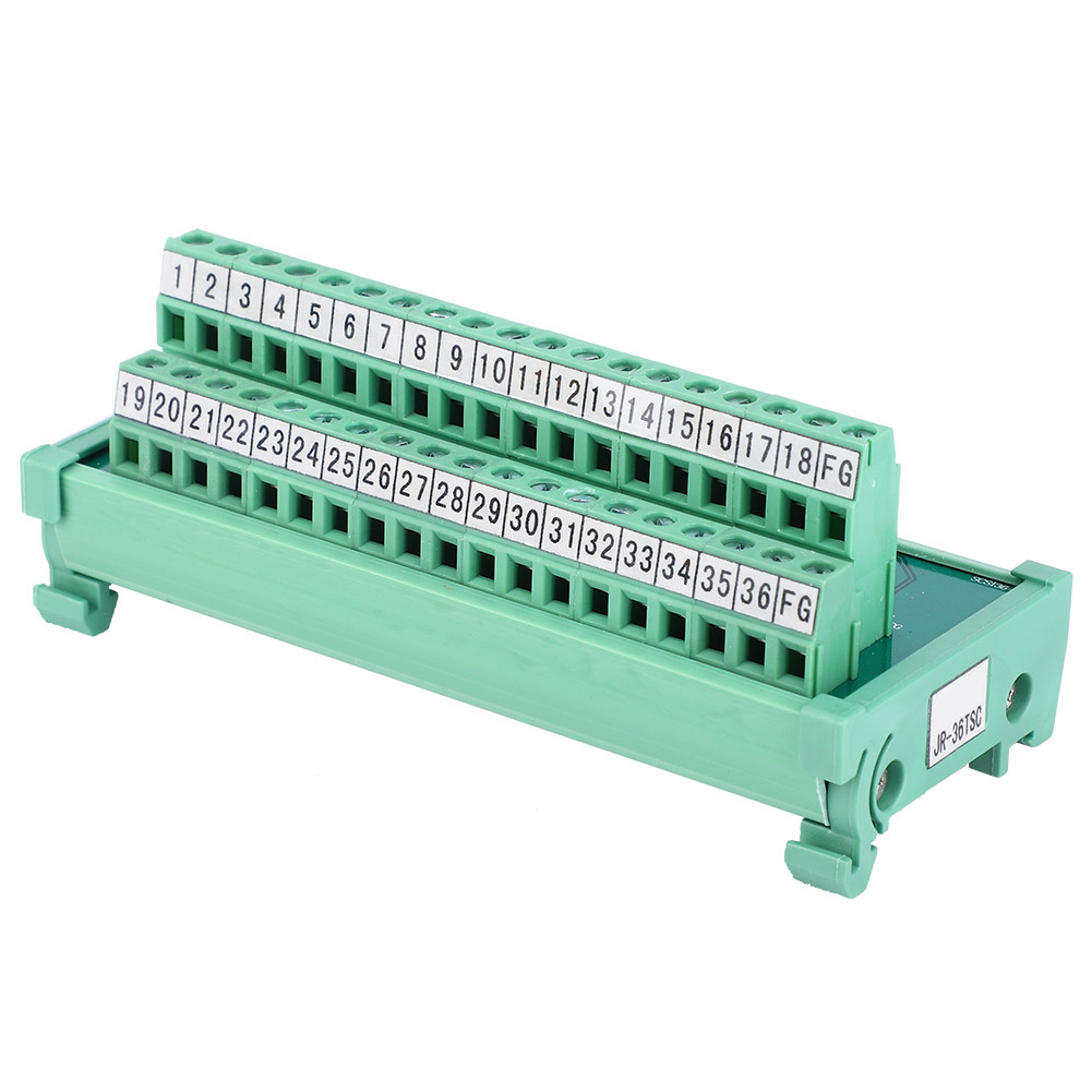 Bornier, Connecteur De Câble, Module Plc Scsi 36p 35 Mm, Fournitures Électriques Sur Rail Din