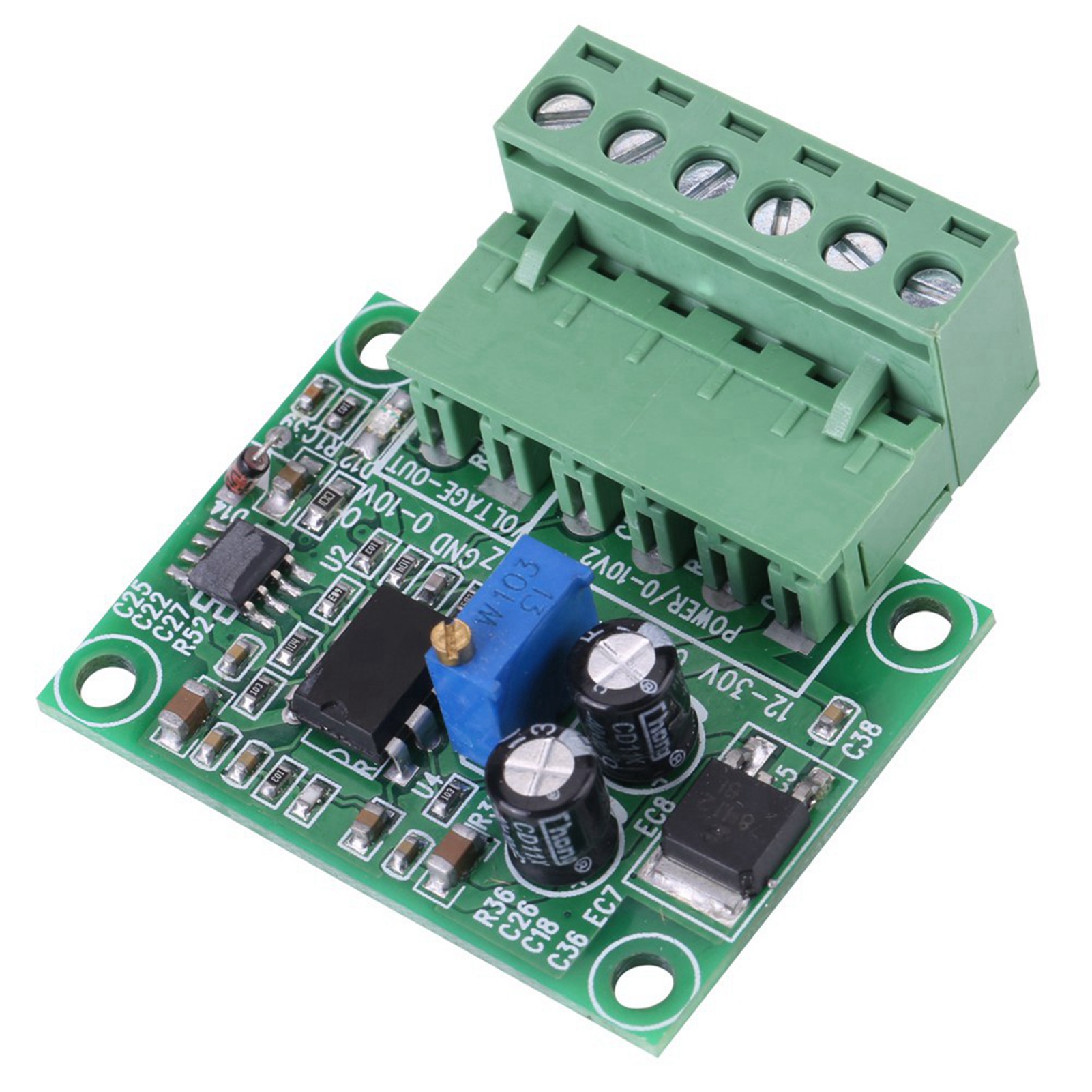 Module Convertisseur Numérique-analogique F/v De Fréquence À Tension 0-10 Khz Vers 0-10 V