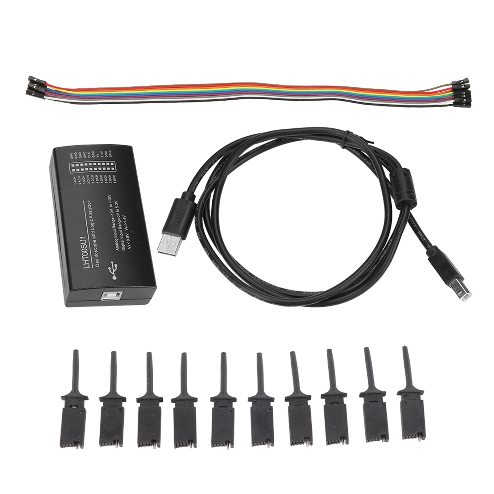 Lht00su1 Oscilloscope Virtuel, Analyseur Logique Et Générateur De Signaux Multifonctions