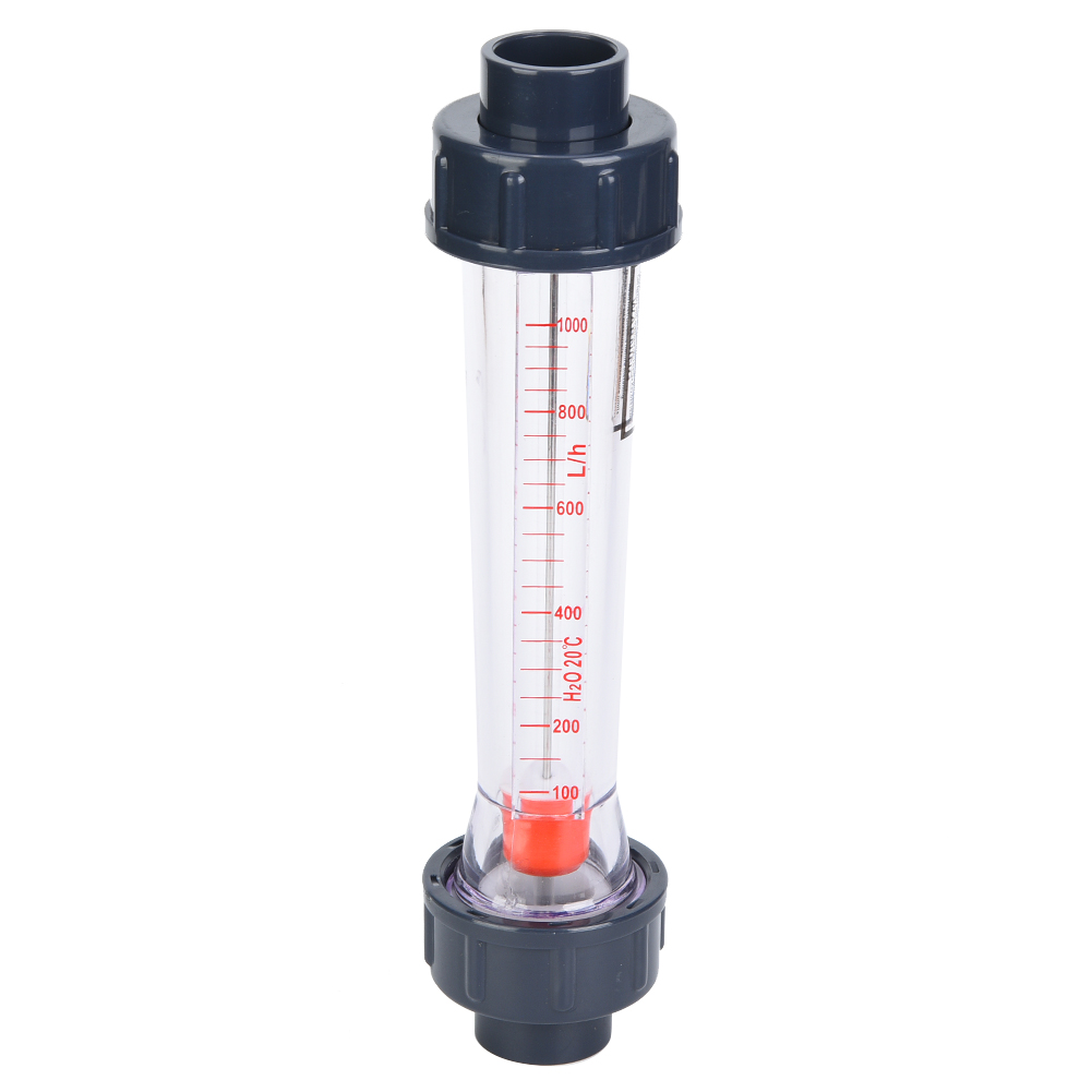 Débitmètre À Tube Plastique Lzs-20(d) Pour Liquides, Haute Précision, 100-1000 L/h
