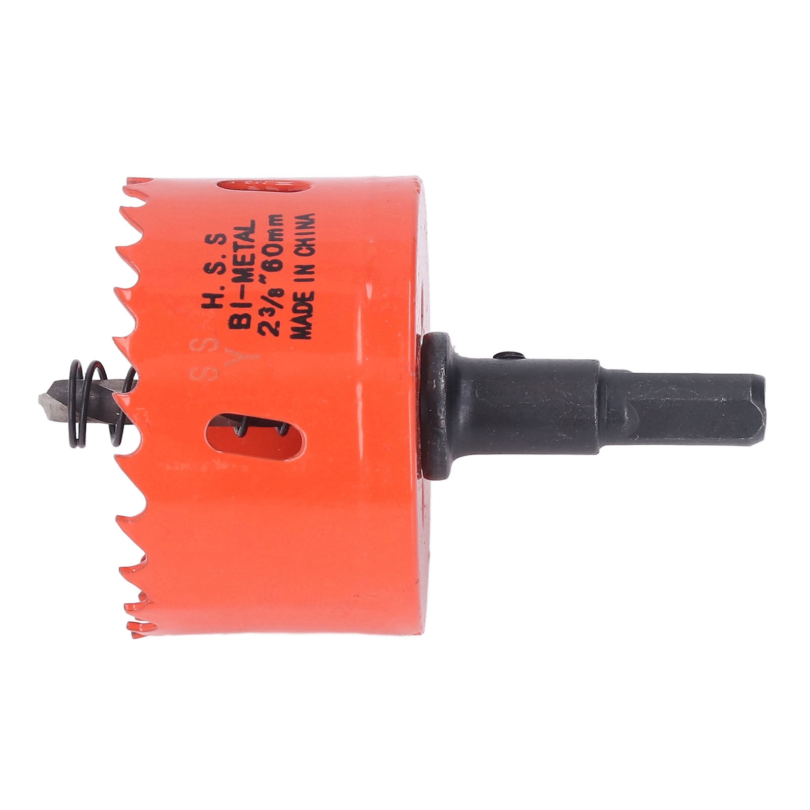 Scie Cloche Bimétallique En Acier Rapide, Foret Avec Alésage Pour Bois Et Pvc, 60 Mm / 2,36 Pouces