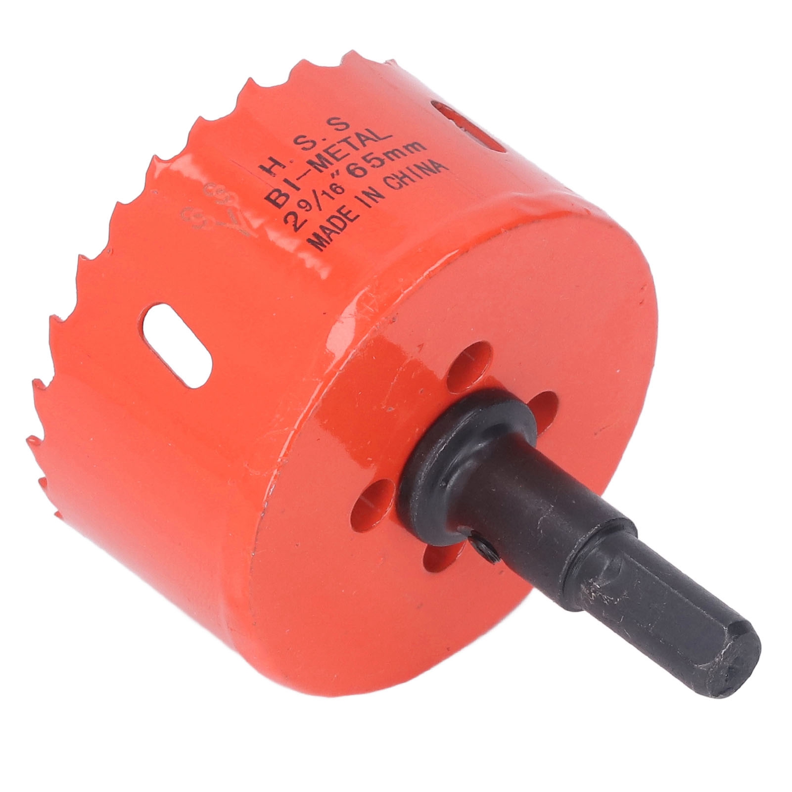Scie Cloche Bimétallique En Acier Rapide, Foret Avec Alésage Pour Bois Et Pvc, 65 Mm / 2,56 Pouces