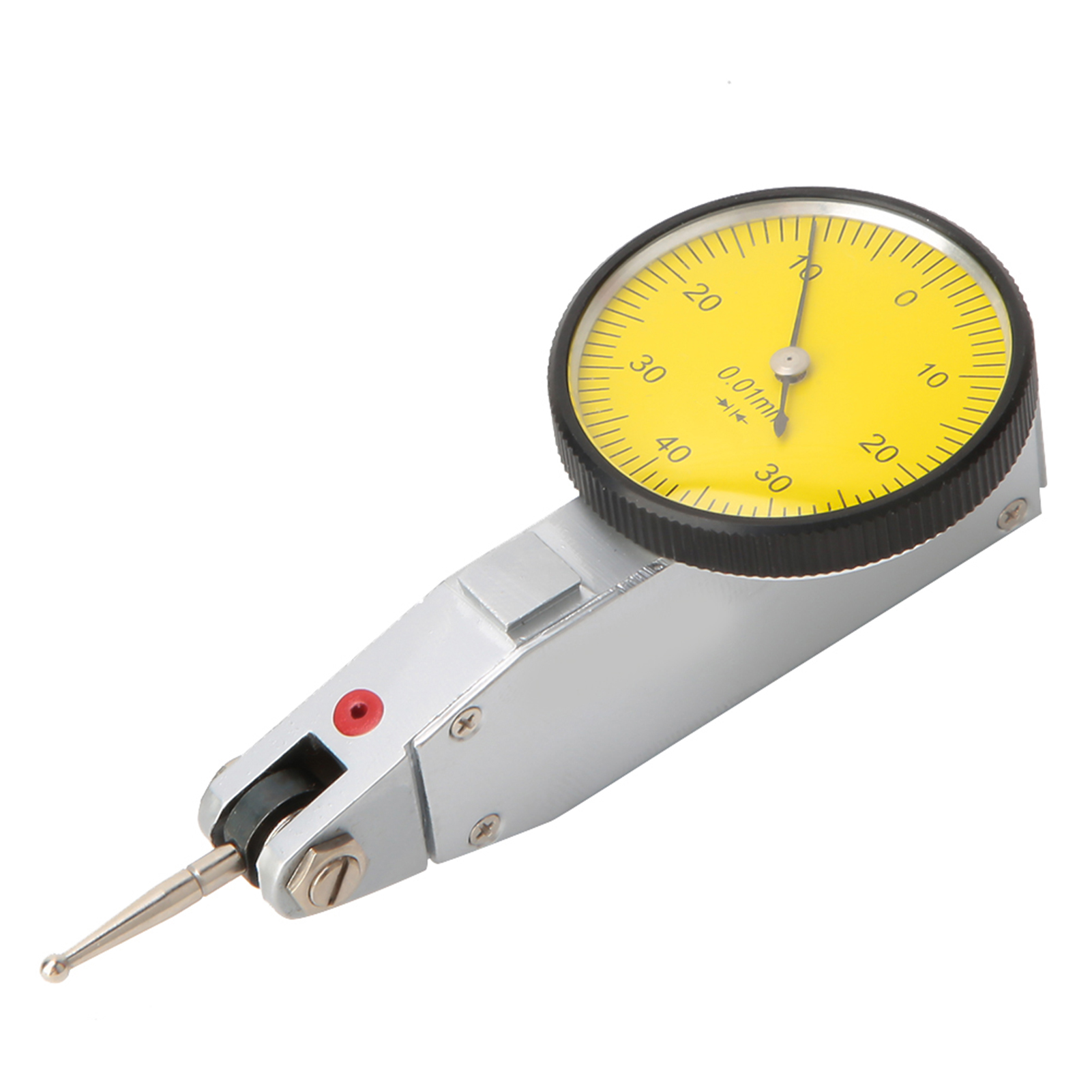 Comparateur À Cadran Magnétique À Queue D'Aronde 0-0,8 Mm, Échelle De Mesure 0,01 Mm