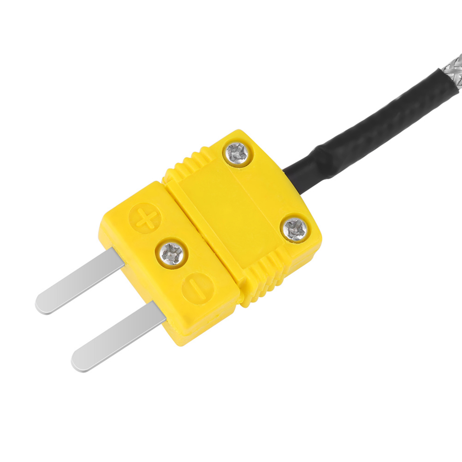 Thermocouple Egt De Type K Pour Sonde De Température Des Gaz D'Échappement Avec Extrémité Et Connecteur Exposés