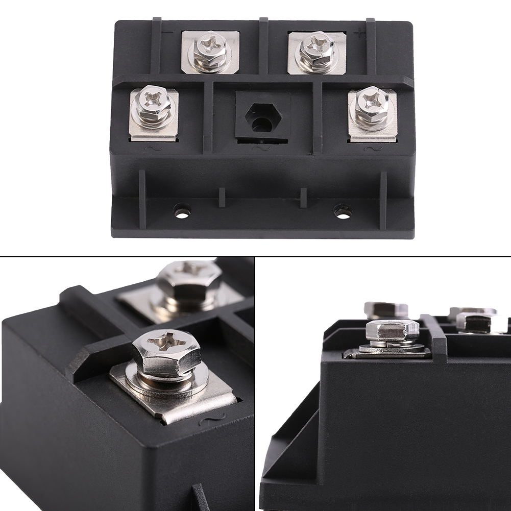 1 Module De Pont Redresseur Monophasé Haute Puissance À Diodes 200 A 1600 V, 4 Bornes