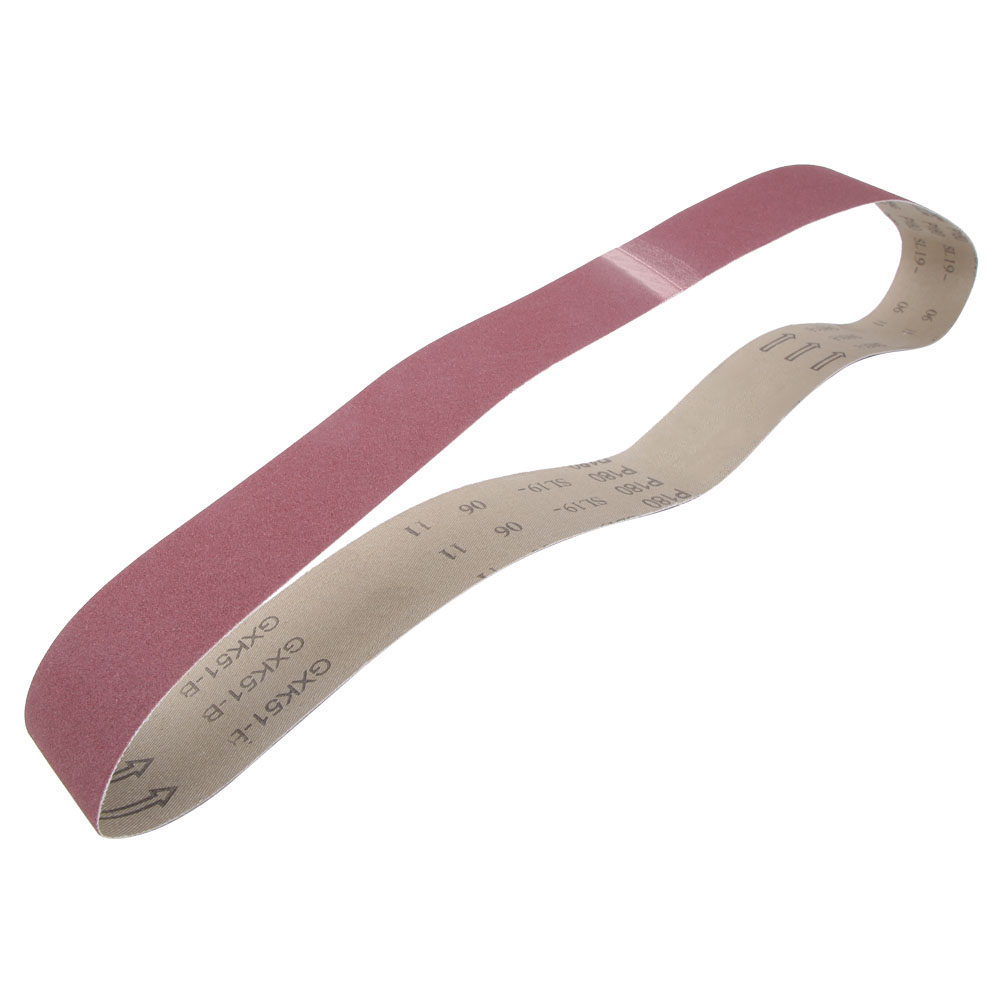 10 Bandes Abrasives Circulaires De Ponçage 1220x50mm En Oxyde D'Aluminium Gxk51-b(120)