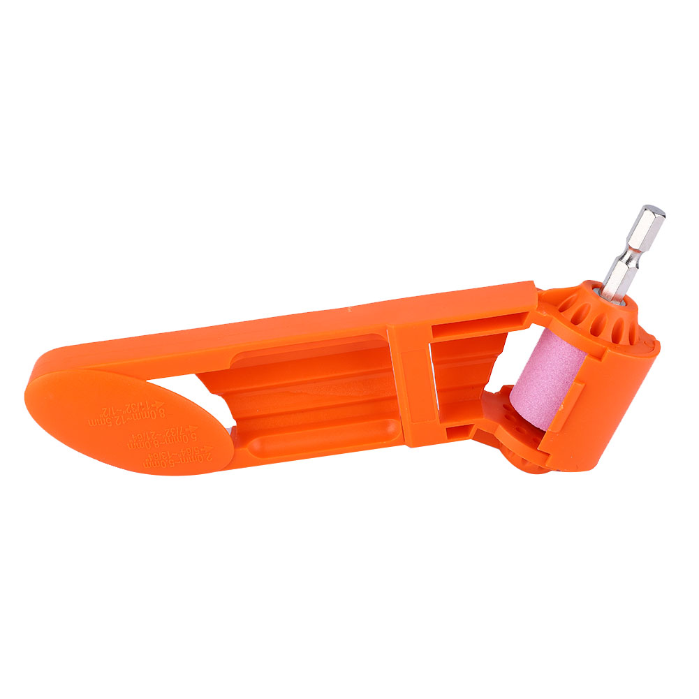 Affûteur De Forets Portable Orange, Meule En Corindon, Outil De Travail Du Bois
