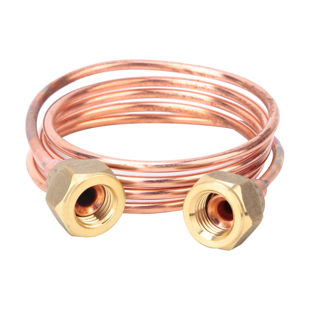 Tube Capillaire Souple En Cuivre 2,8 Mm G1/4" Pour Pièces De Réfrigération (900 Mm)