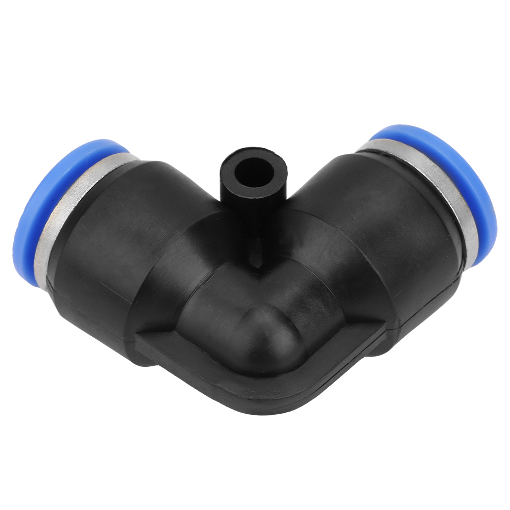10 Coudes Égaux En Plastique À Connexion Rapide Pour Tuyau D'Air Pneumatique, Raccord Rapide Pv-12 (12 Mm)