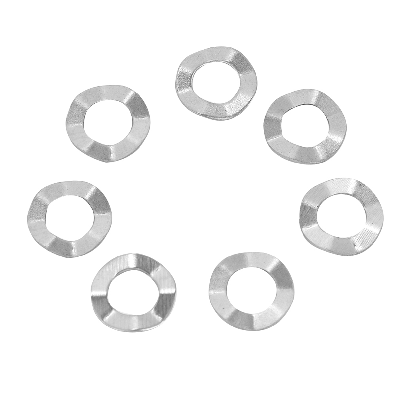 Rondelles Ondulées En Acier Inoxydable M8 (50 Pièces) - Outils De Blocage