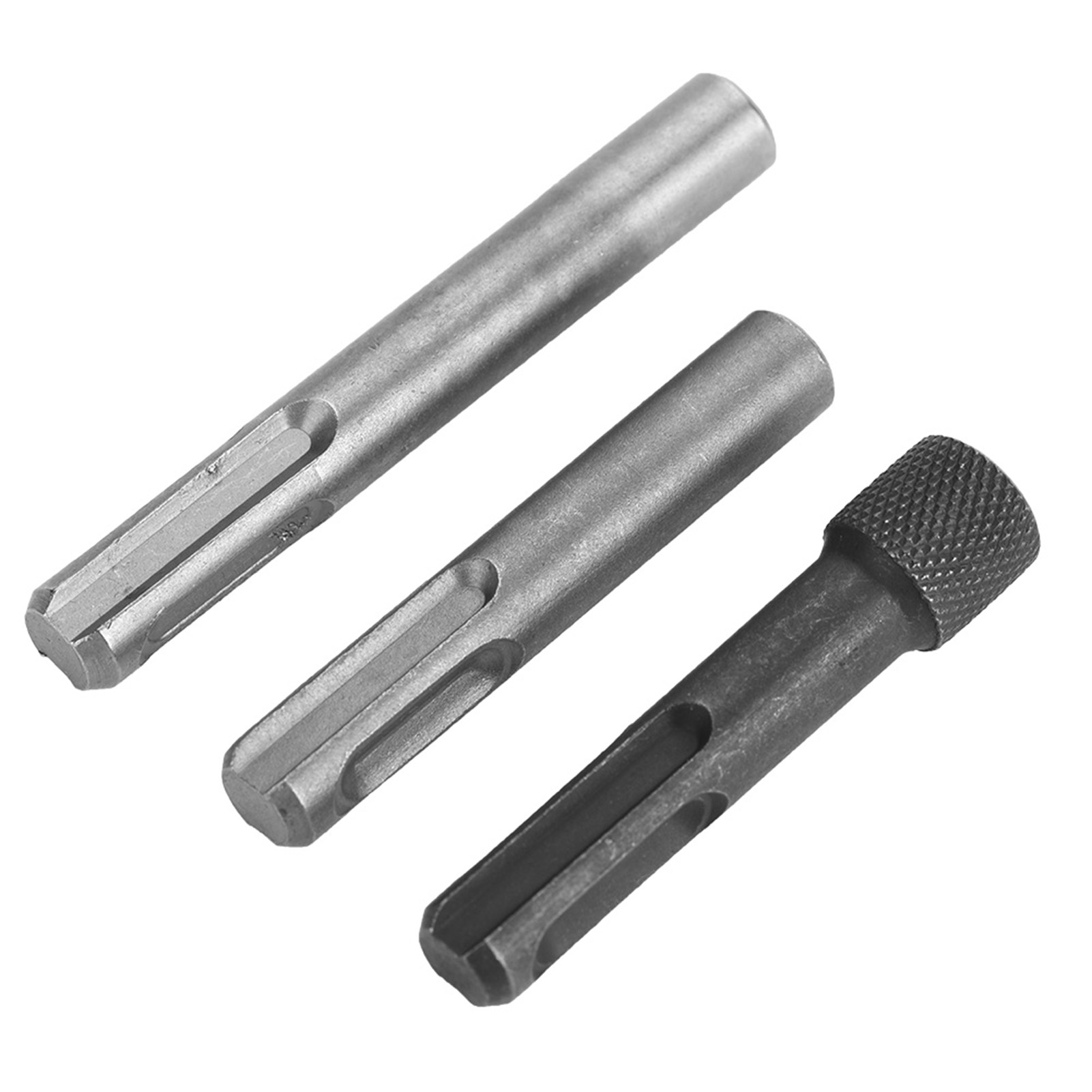Lot De 3 Adaptateurs/convertisseurs De Douilles Porte-embouts De Tournevis À Tige Hexagonale 1/4" Pour Perceuse À Percussion Sds