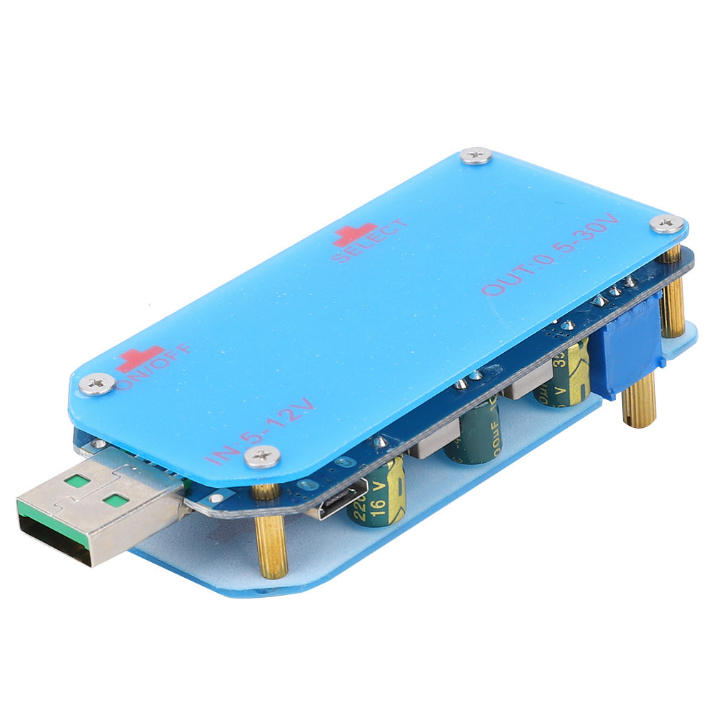 Module D'Alimentation Usb Up/down : Conversion De Tension De 5 À 12 V Vers 0,5 À 30 V, 2 A, 15 W