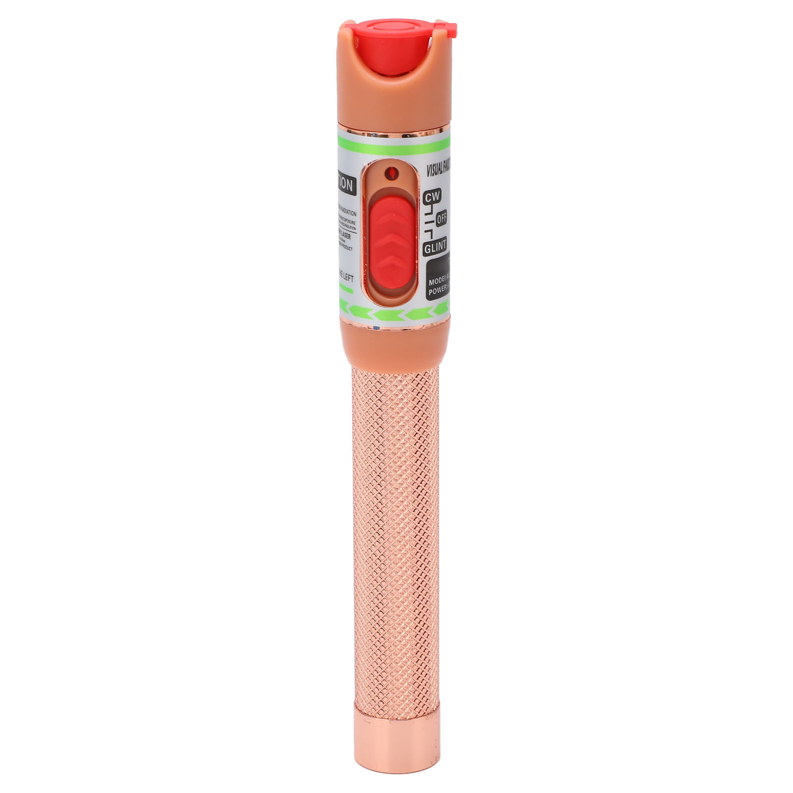 Localisateur Visuel De Défauts (vfl) Étanche En Alliage D'Aluminium, Stylo Lumineux Rouge De Localisation Précise, Portée 30 Km, 30 Mw