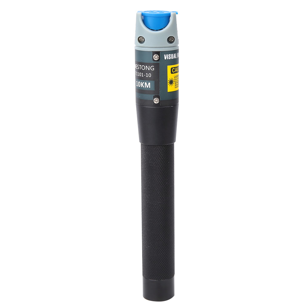 Testeur De Câbles À Fibres Optiques Avec Localisateur Visuel De Défauts, 650 Nm, 10 Km, 1,5 V, Interface Sc/st/fc