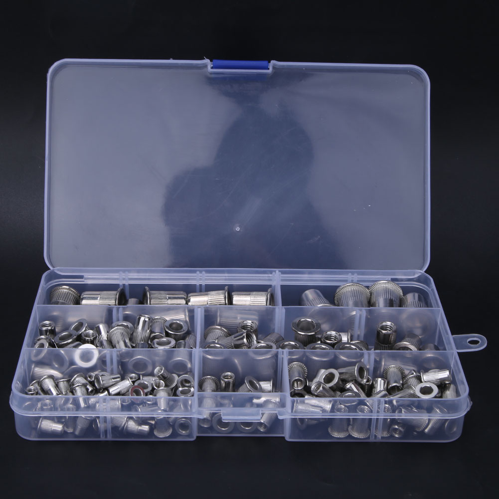 Kit De 165 Écrous À Sertir En Acier Inoxydable 304 M3m10