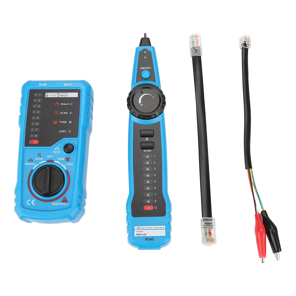 Détecteur De Câbles Réseau Ethernet Lan Portable Bside Fwt11 (rj11/rj45)