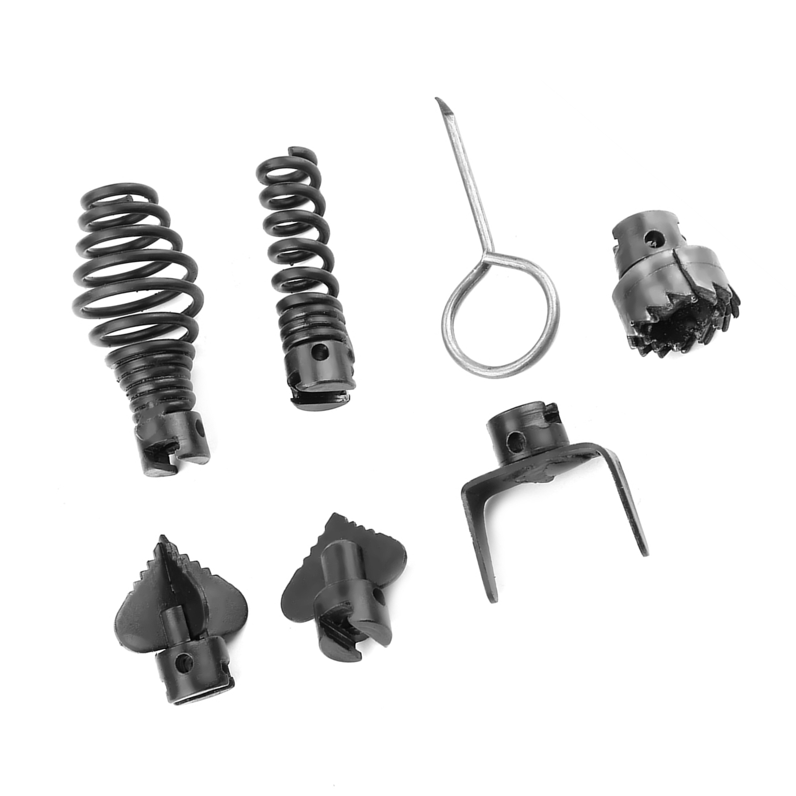 7 Pièces De Têtes De Coupe En Acier Au Manganèse De 16 Mm Pour Le Nettoyage Des Canalisations Et Le Dragage.