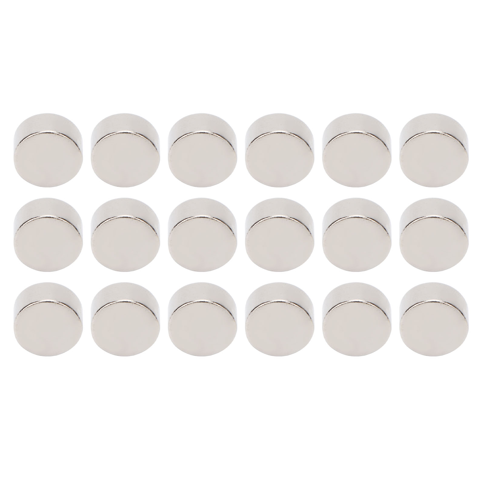 Lot De 100 Mini Aimants Cylindriques Ronds En Néodyme Puissants Pour Réfrigérateur Et Loisirs Créatifs