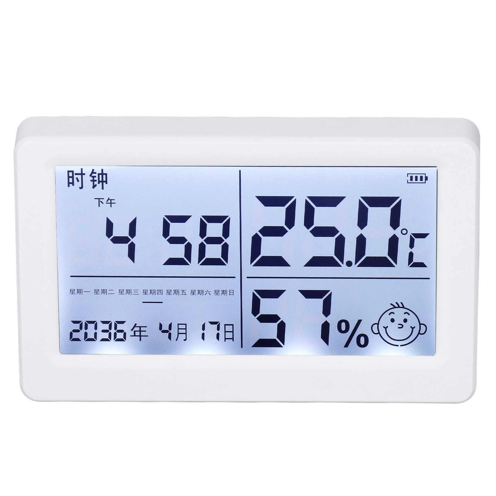 Moniteur De Température Et D'Humidité, Testeur De Température, Thermomètre-hygromètre 4,5 Pouces, 5 V, Pour La Maison Et La Chambre