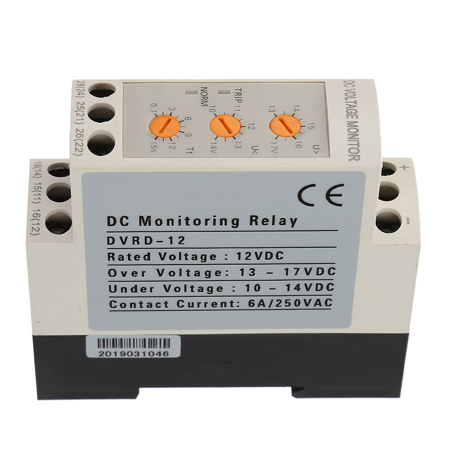 Relais De Protection Contre Les Surtensions Et Les Sous-tensions Dvrd (12 V Cc)
