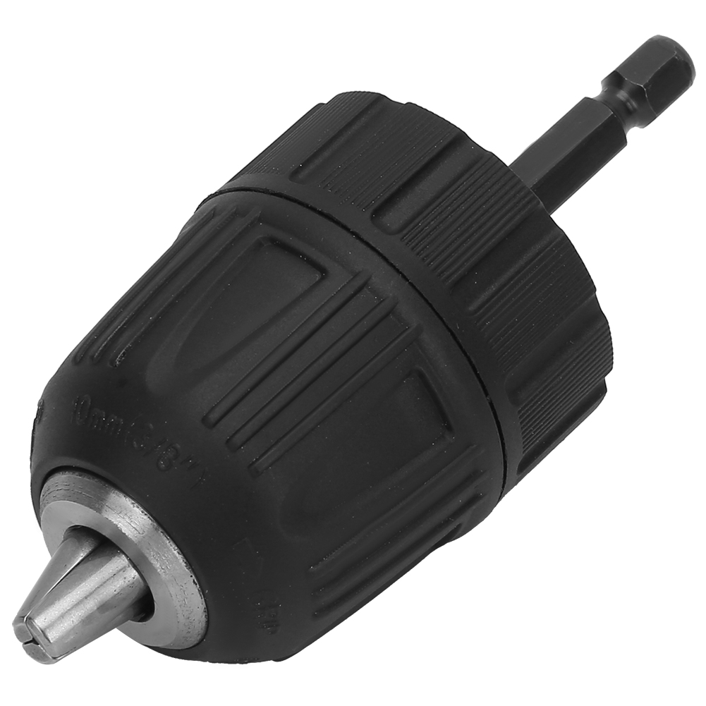 Mandrin De Perçage Pour Boîtier Plastique 0,8-10 Mm 3/8-24unf + Tige D'Extension À Tête Hexagonale 1/4 3/8