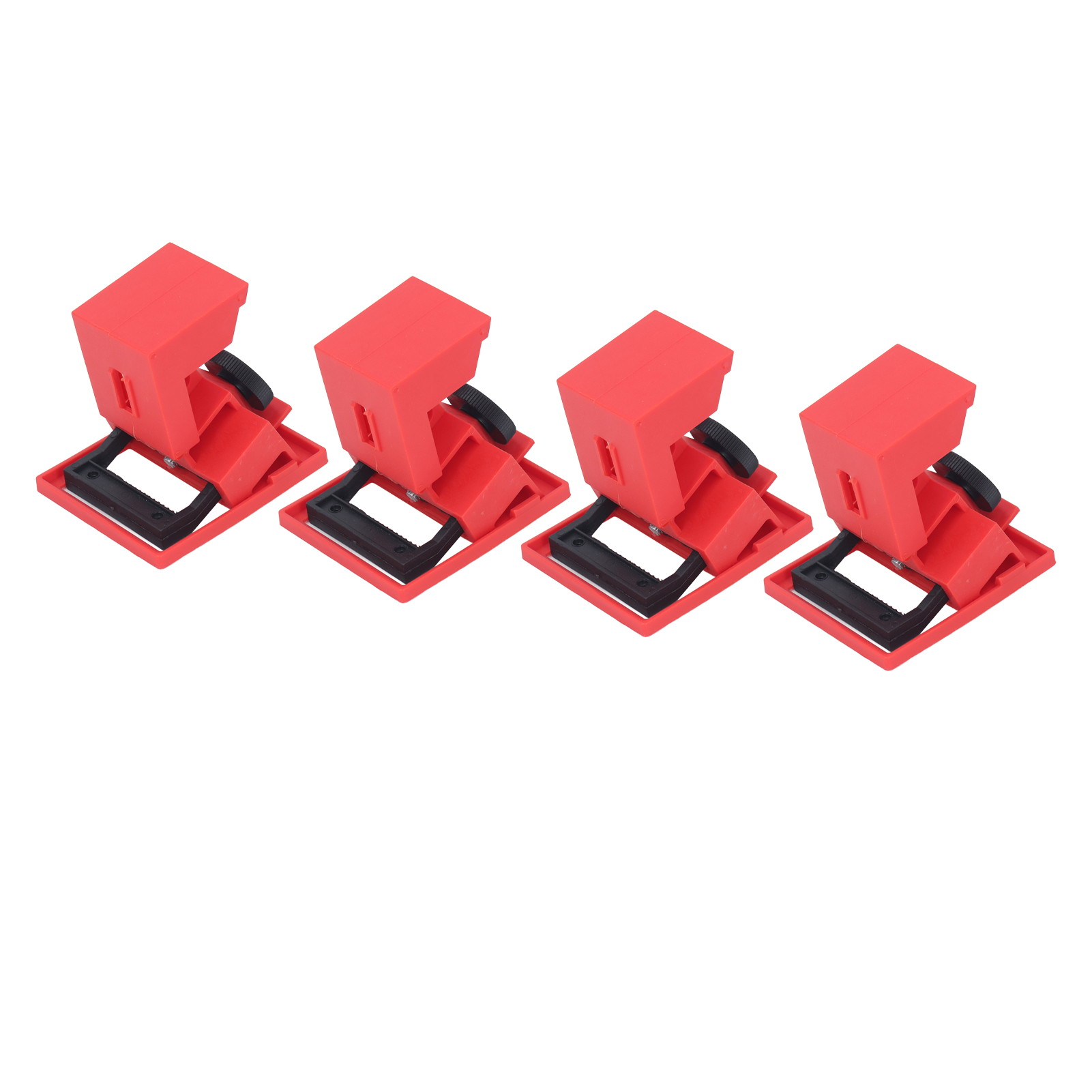 Ensemble De 4 Dispositifs De Verrouillage De Disjoncteur À Pince Pour Disjoncteur Unipolaire 480/600 V