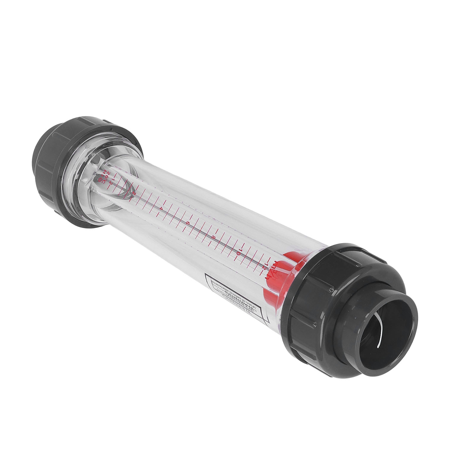 Débitmètre À Tube Transparent De Haute Précision Pour Liquides, Type Tuyau, 1,2 À 12 M³/h