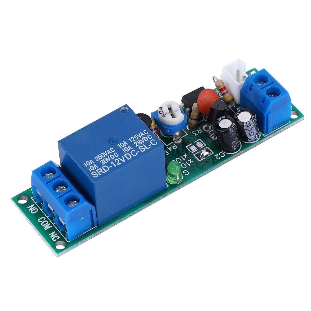 Module Relais Temporisé Jk11c M H2-12v, Temporisation Réglable De 0,2 S À 100 S