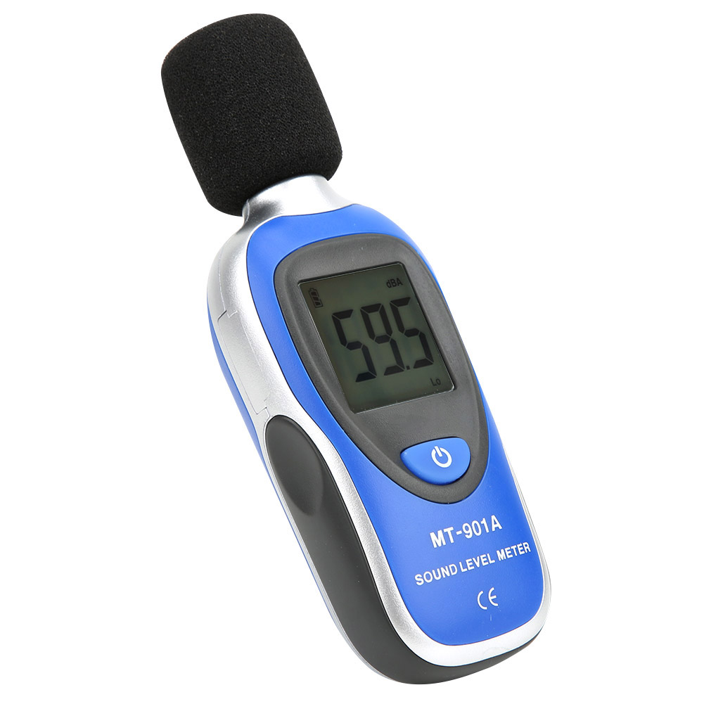 Mt-901a Sonomètre Numérique Portable À Écran Lcd, Détecteur De Bruit, Testeur De Niveau Sonore, Mesure En Décibels De 30 À 130 Db