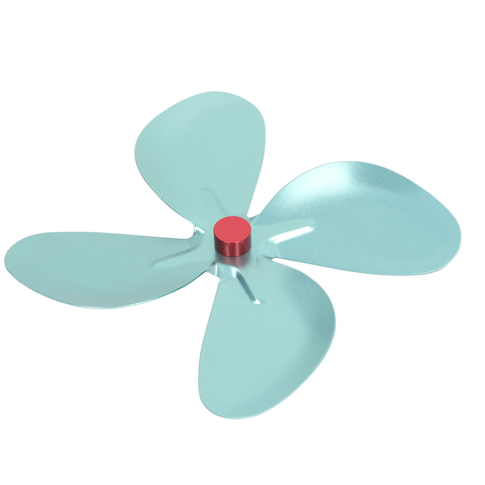 Pale De Ventilateur En Alliage D'Aluminium Pour La Dissipation De La Chaleur, Avec Vis De Réglage Pour Accessoires De Poêle À Bois Et De Cheminée