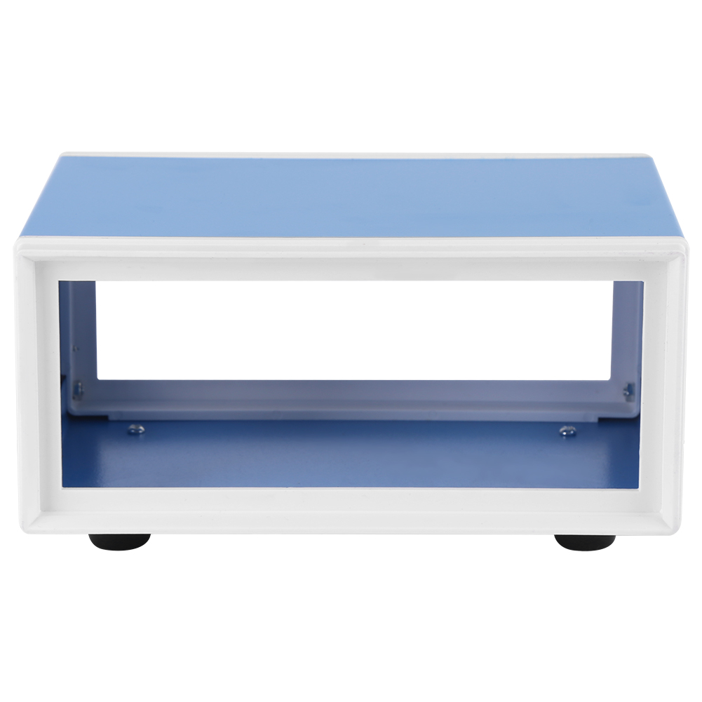 Boîtier Métallique Bleu 170 X 130 X 80 Mm Pour Projets De Bricolage