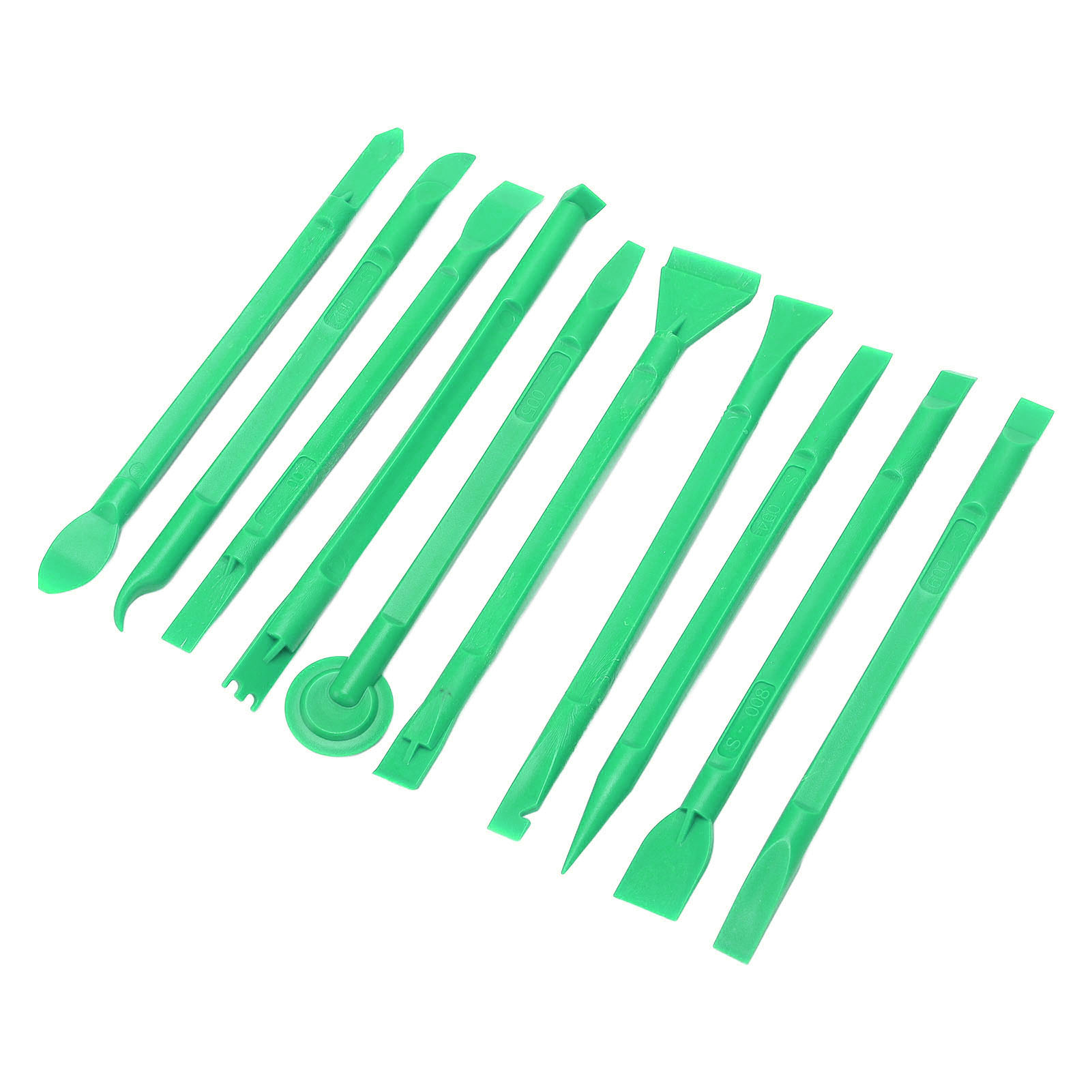Lot De 100 Spudgers Antistatiques Multifonctionnels, Légers Et Souples En Abs, Outil D'Ouverture Universel Pour La Réparation De Téléphones (vert).