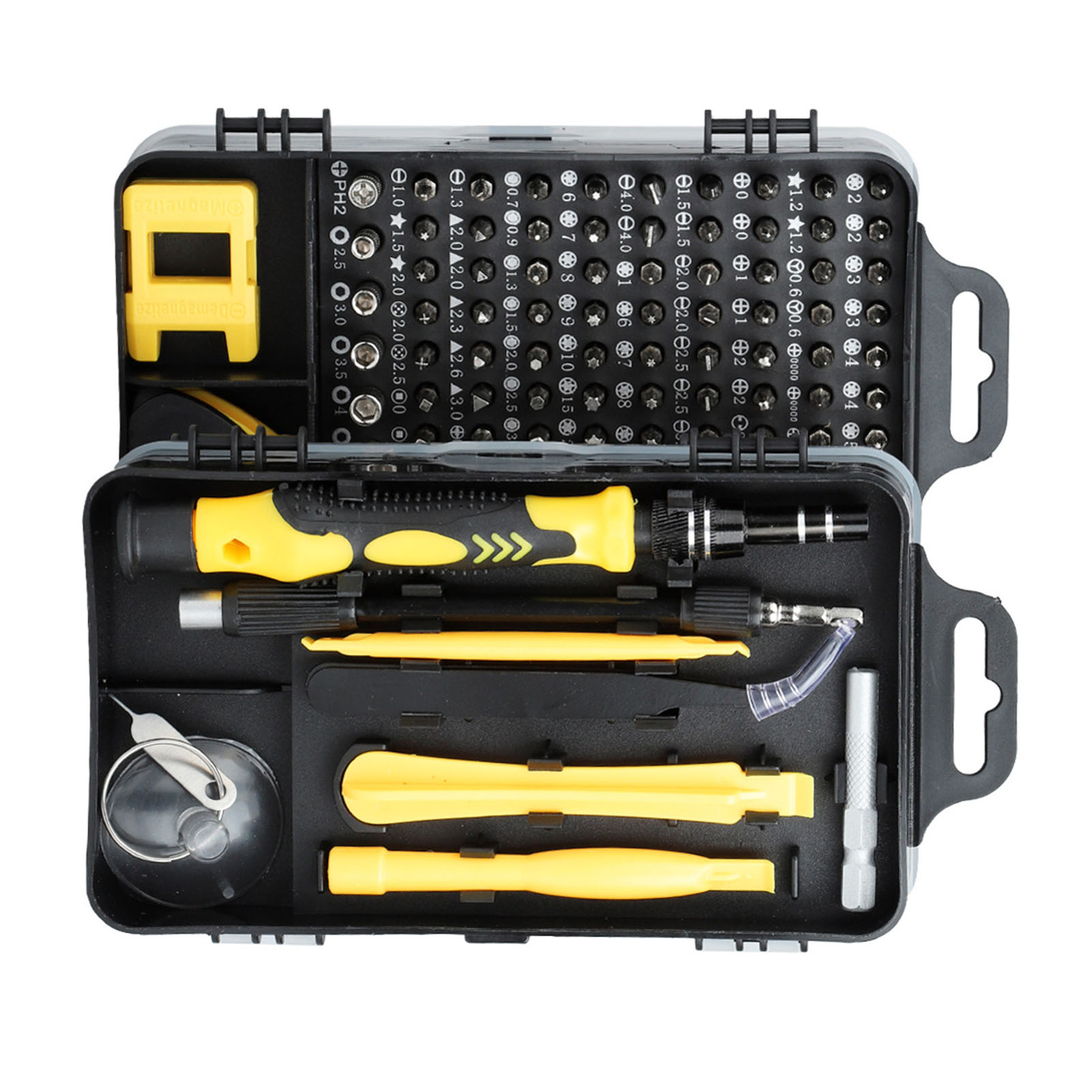Jeu De Tournevis En Acier Au Carbone, Outils Multifonctionnels Pour Le Démontage Et La Réparation De Montres Et De Téléphones Portables (jaune)