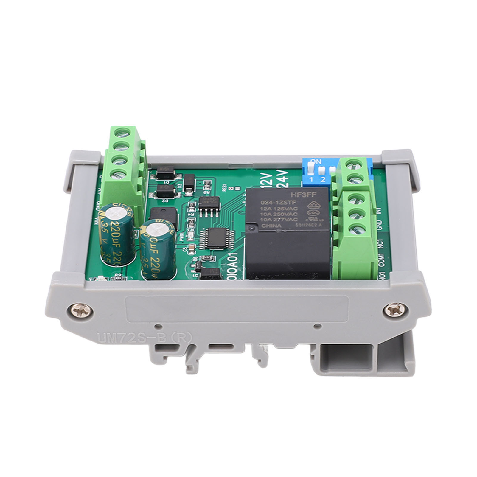 Module Relais 1 Canal 24 V Cc Rs485 Avec Boîtier Pour Équipements Électriques