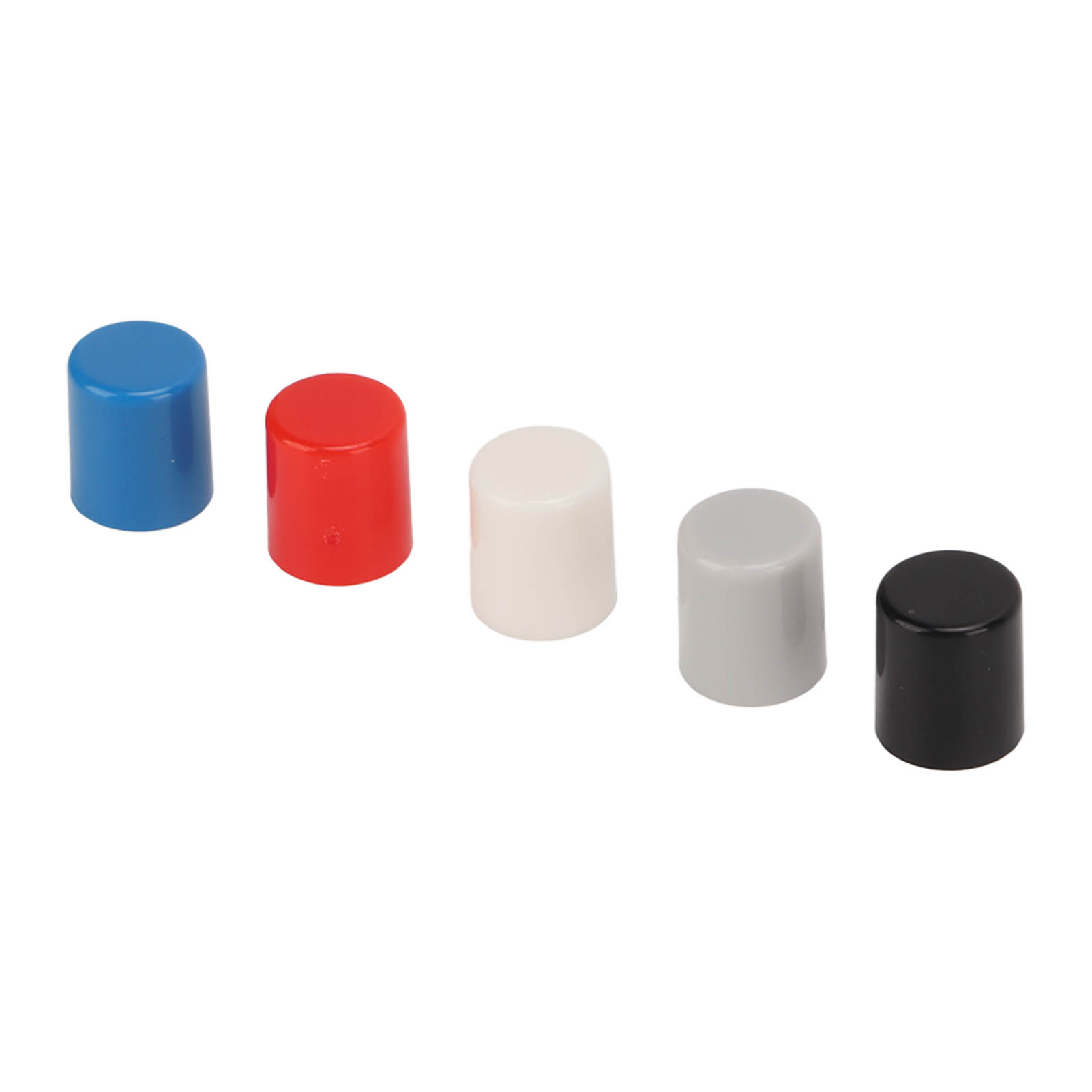 Lot De 250 Capuchons De Boutons-poussoirs En Plastique Abs À 6 Broches, Verrouillables Et De Couleurs Variées.