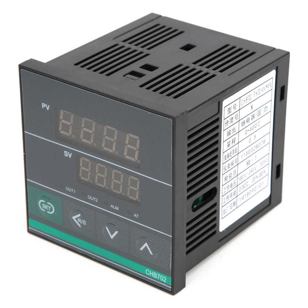 Thermostat Berm Chb702 À Affichage Numérique Intelligent, Régulateur De Température, Sortie Relais/ssr, Ac180-240v, 0-400℃