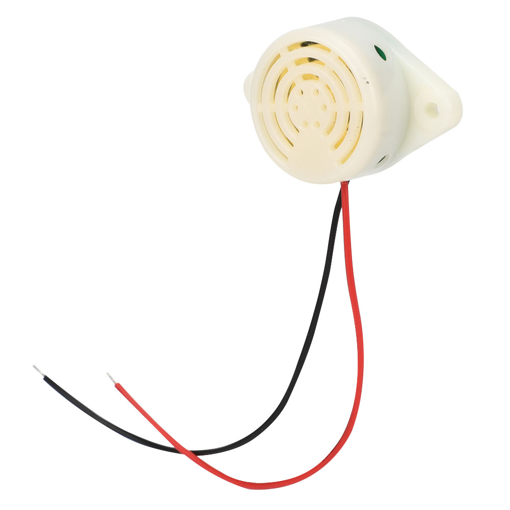 Lot De 5 Avertisseurs Sonores Actifs 95 Db, 3-24 V Cc, Bip Continu, Avec Fil De Connexion Sfm-27