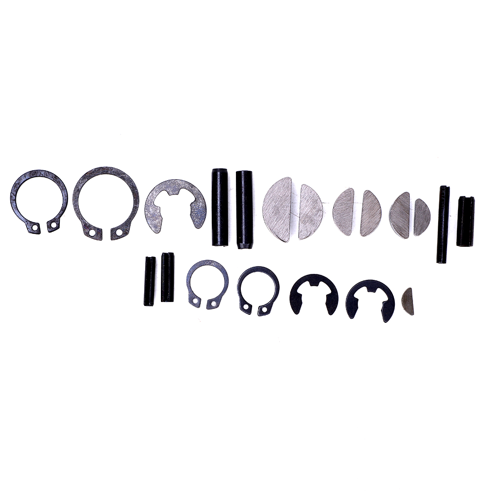 Kit De 450 Clips À Ressort Semi-circulaires Pour Clés Et Clés À Usage Multiple