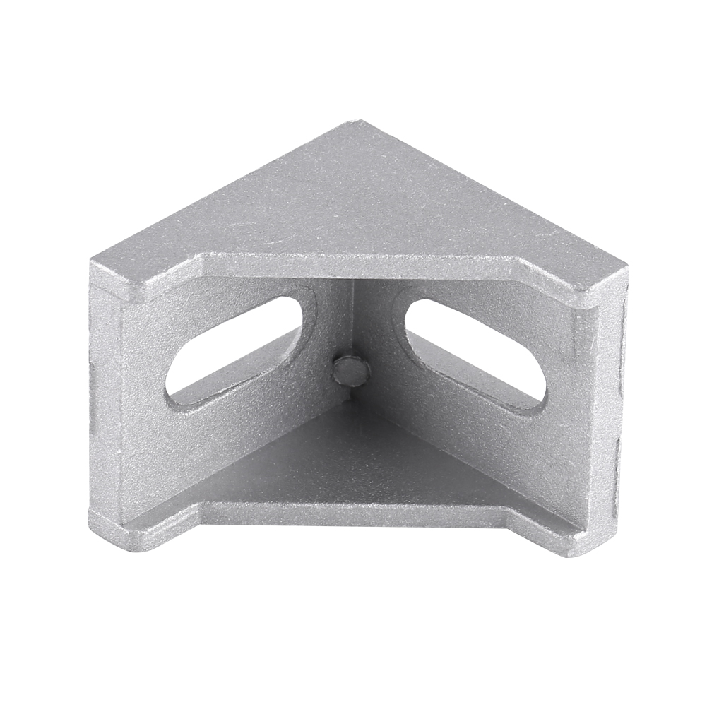 Lot De 5 Équerres D'Angle En Alliage D'Aluminium En Forme De L, Fixations À Angle Droit 40 X 40 Mm
