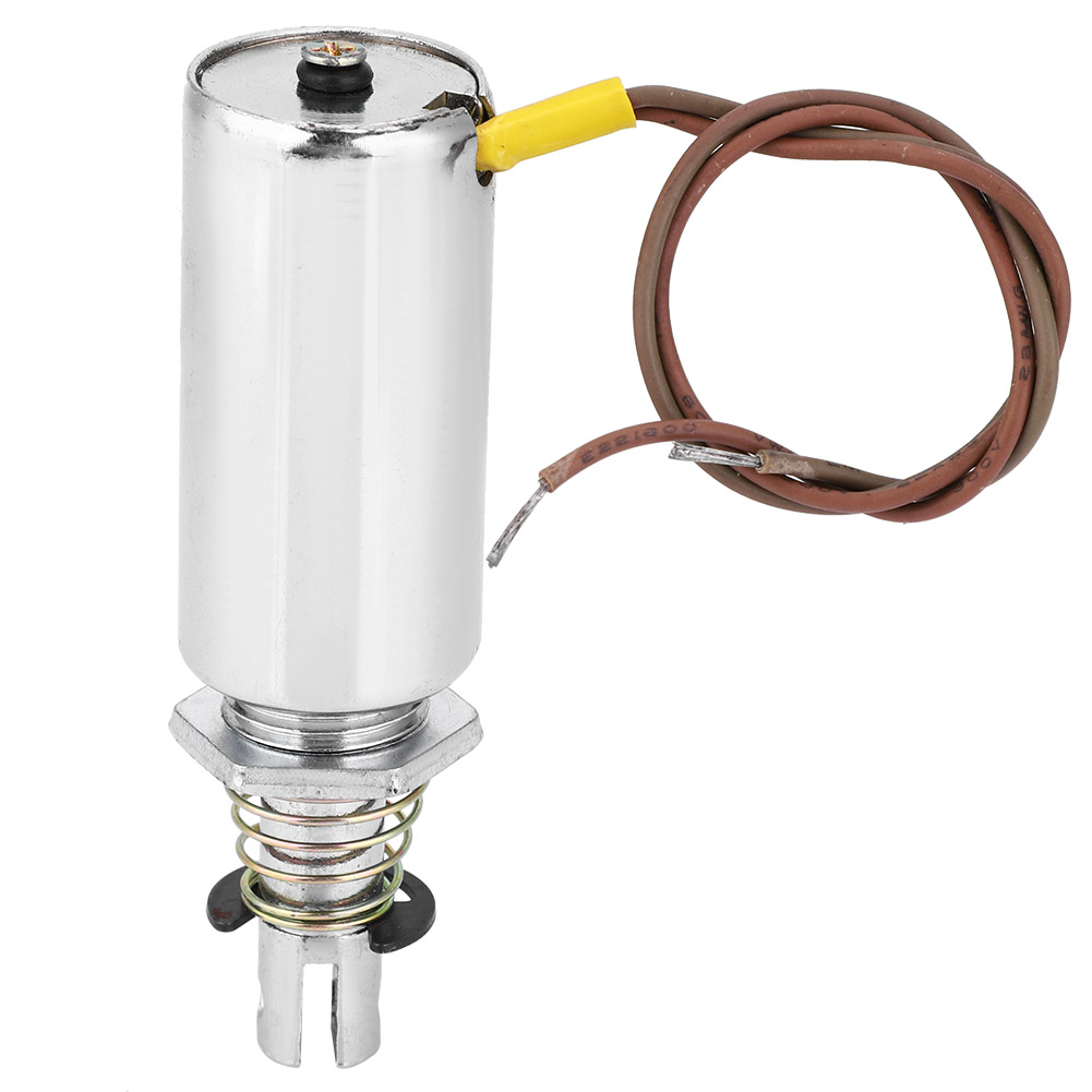 Électroaimant Cylindrique À Courant Continu De Type Push-pull Pour L'Automatisation Industrielle Mq8-z12b 9,8 N 24 V Cc