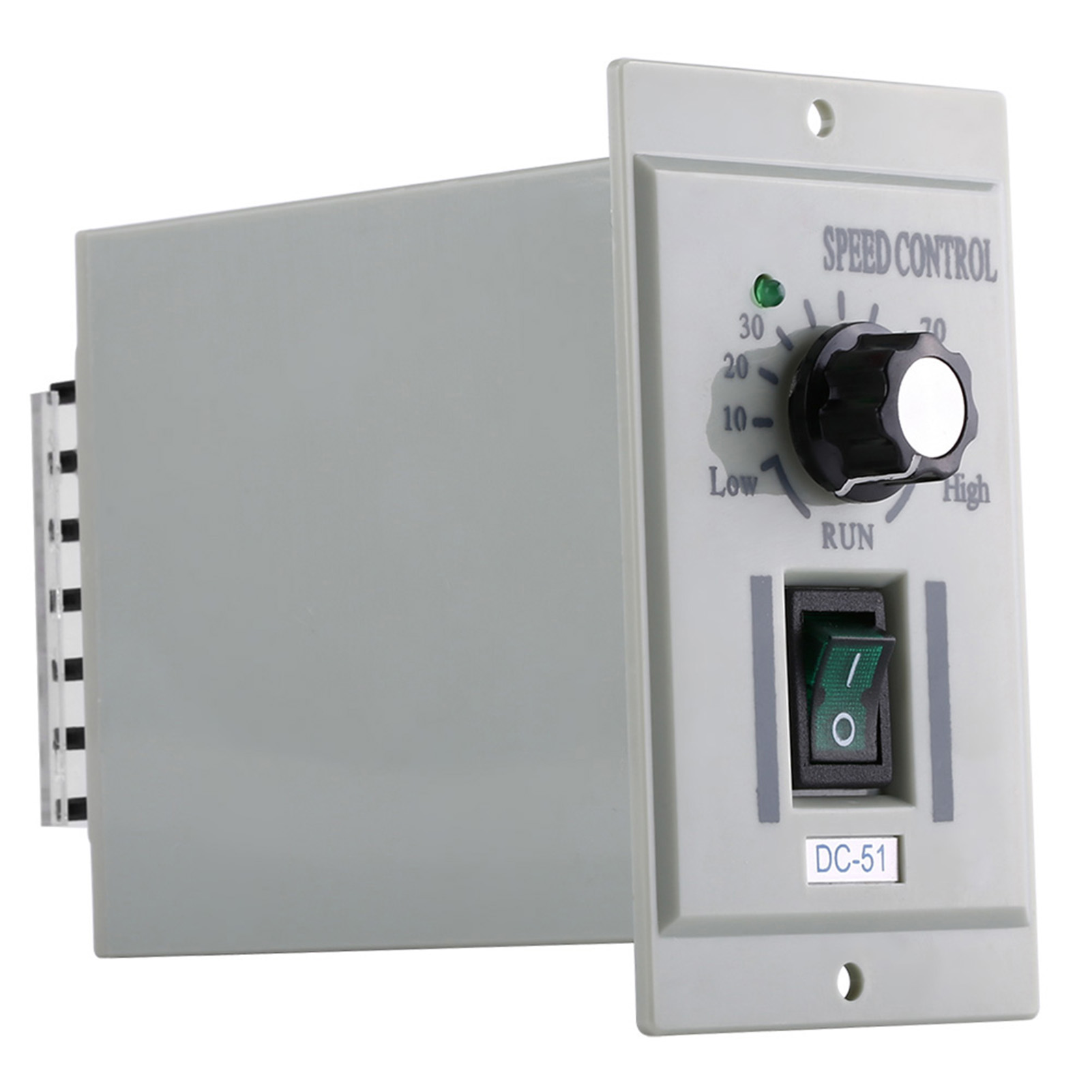 Contrôleur De Vitesse Réglable Pour Moteur Cc 24 V – 90 V, Entrée Ca 110 V