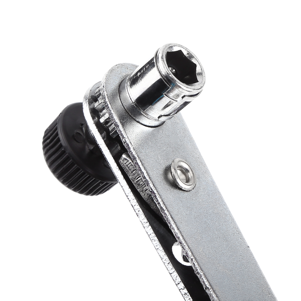 Poignée De Clé À Cliquet 1/4" Pour Embouts De Tournevis Ou Douilles - Outil Pratique