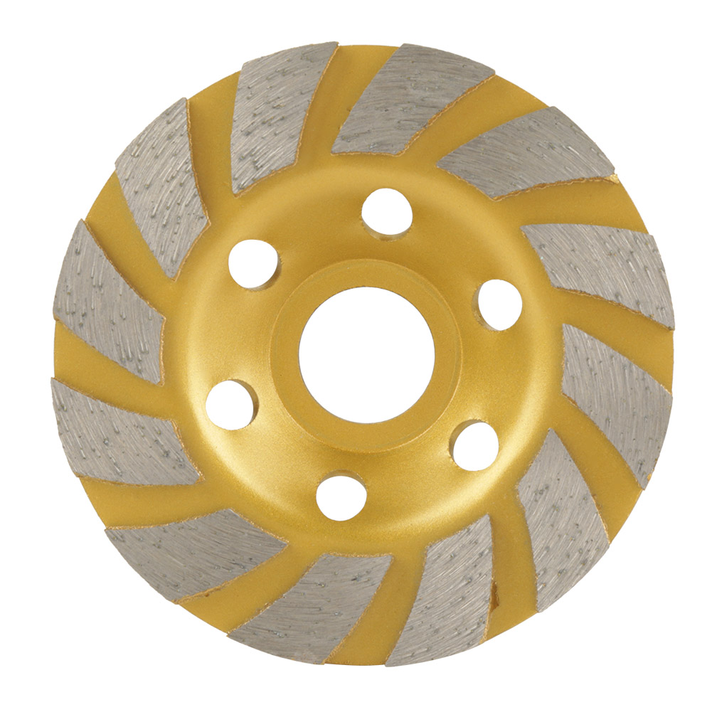Disque À Meuler Diamanté Segmenté 100 Mm X 4,5 Mm, 6 Trous, Pour Marbre, Béton Et Pierre