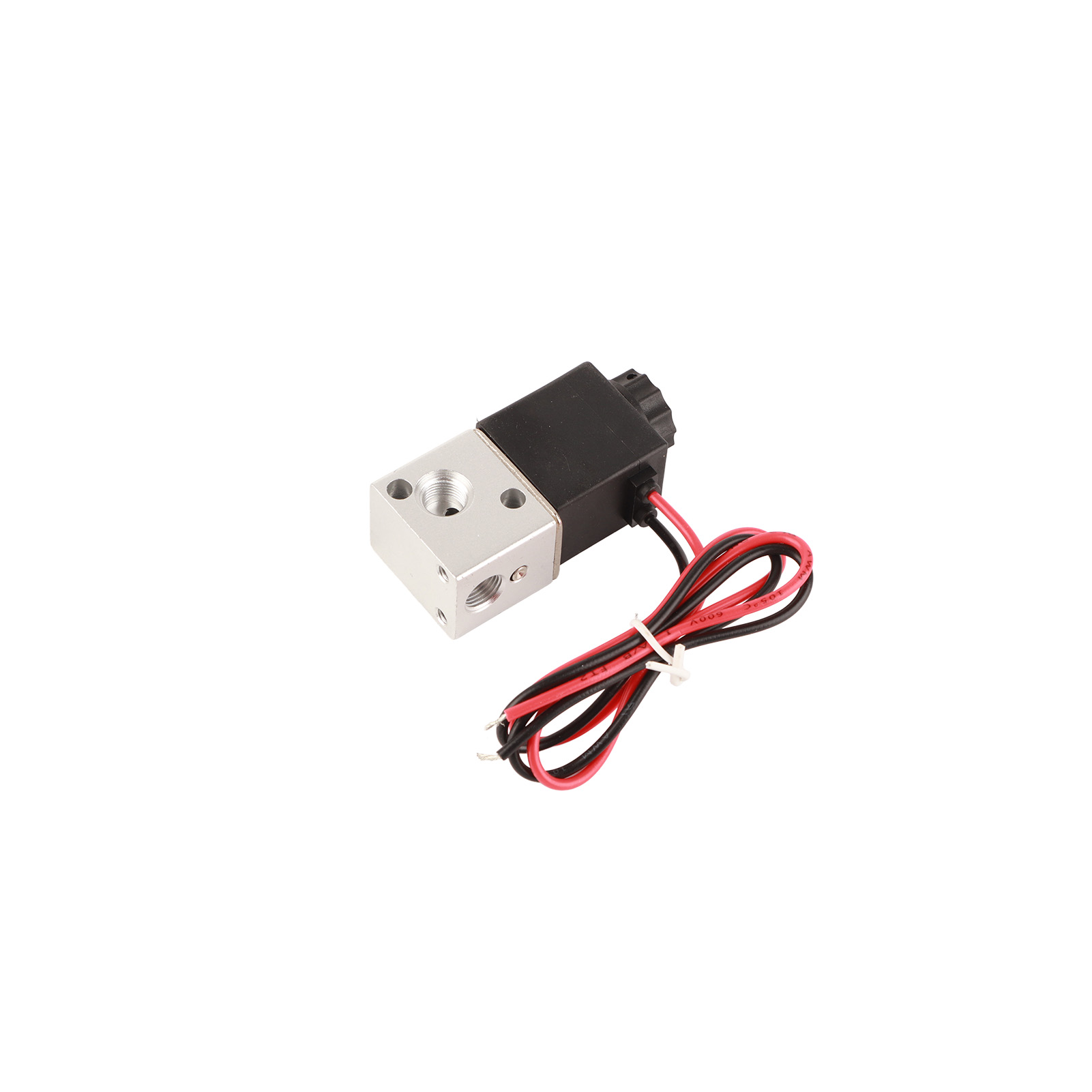 3v1‑06 Électrovanne Pneumatique 3 Voies 2 Positions 1/8" Bsp Normalement Fermée (24 V Cc)
