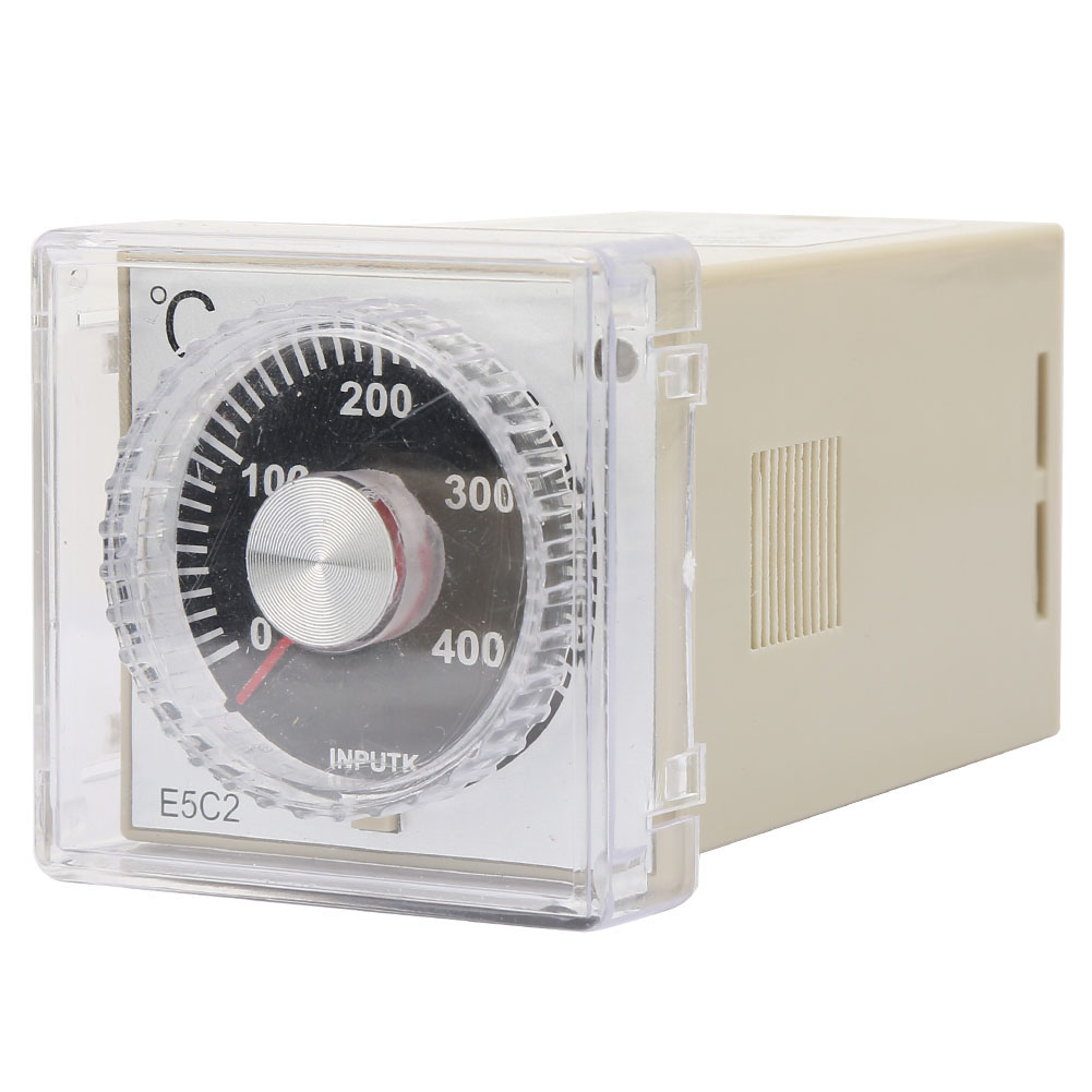 Thermostat Numérique De Type K E5c2-r20k220vac, Régulateur De Température À Point D'Entrée 0-400 °c