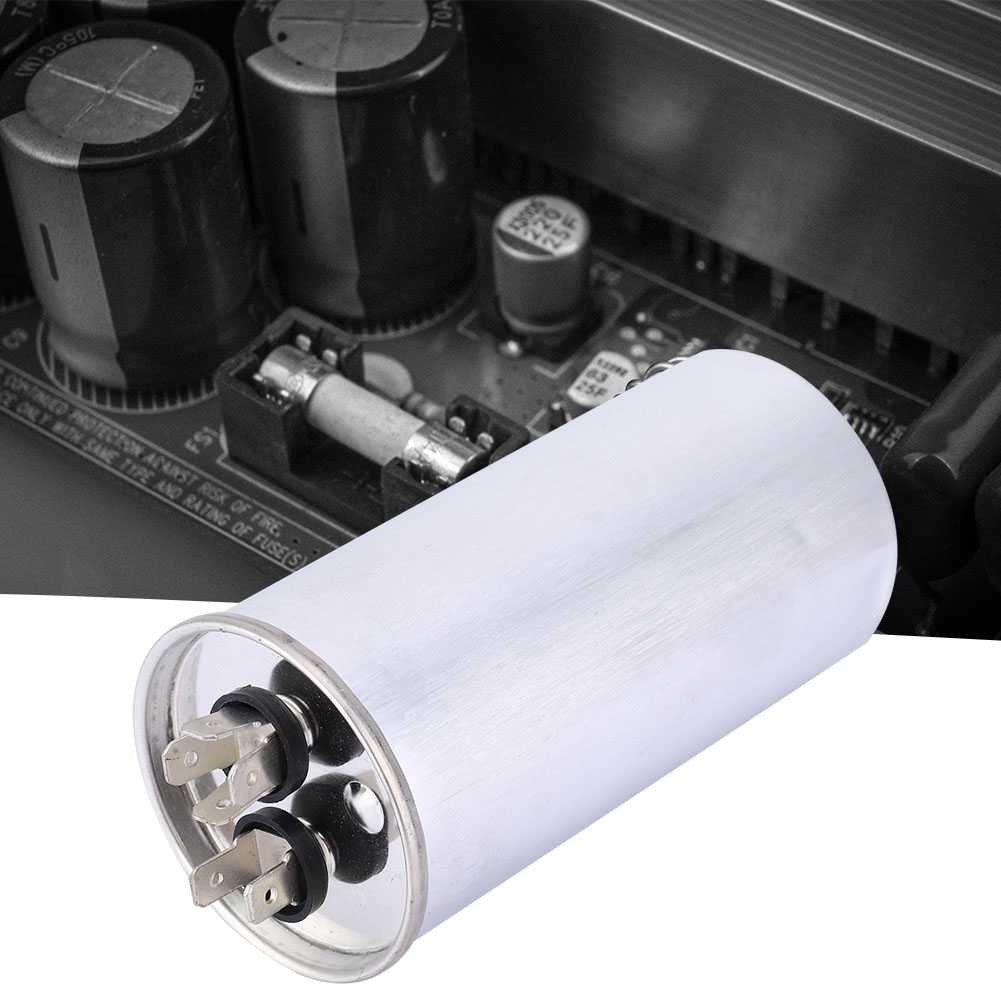 Condensateur Cbb65 40 Μf 450 V À Feuille D'Aluminium, Condensateur De Démarrage À Air Pour Climatiseur Et Machine À Laver