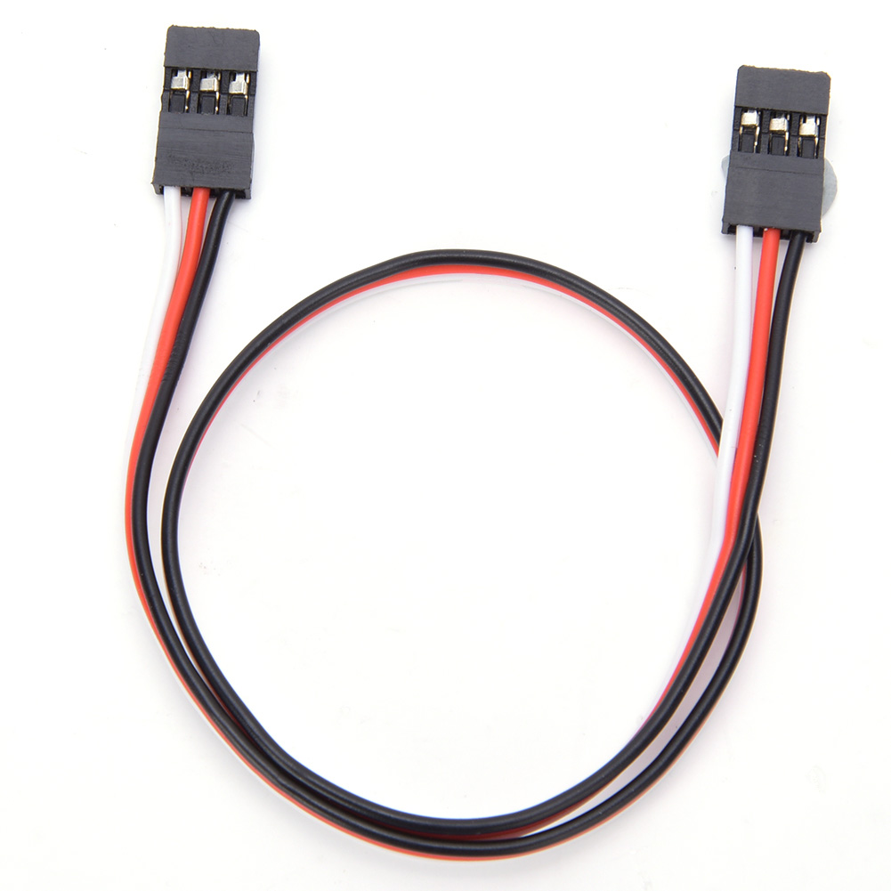 Lot De 10 Câbles D'Extension Servo Jr Mâle-mâle De 300 Mm Pour Voiture Ou Avion Rc