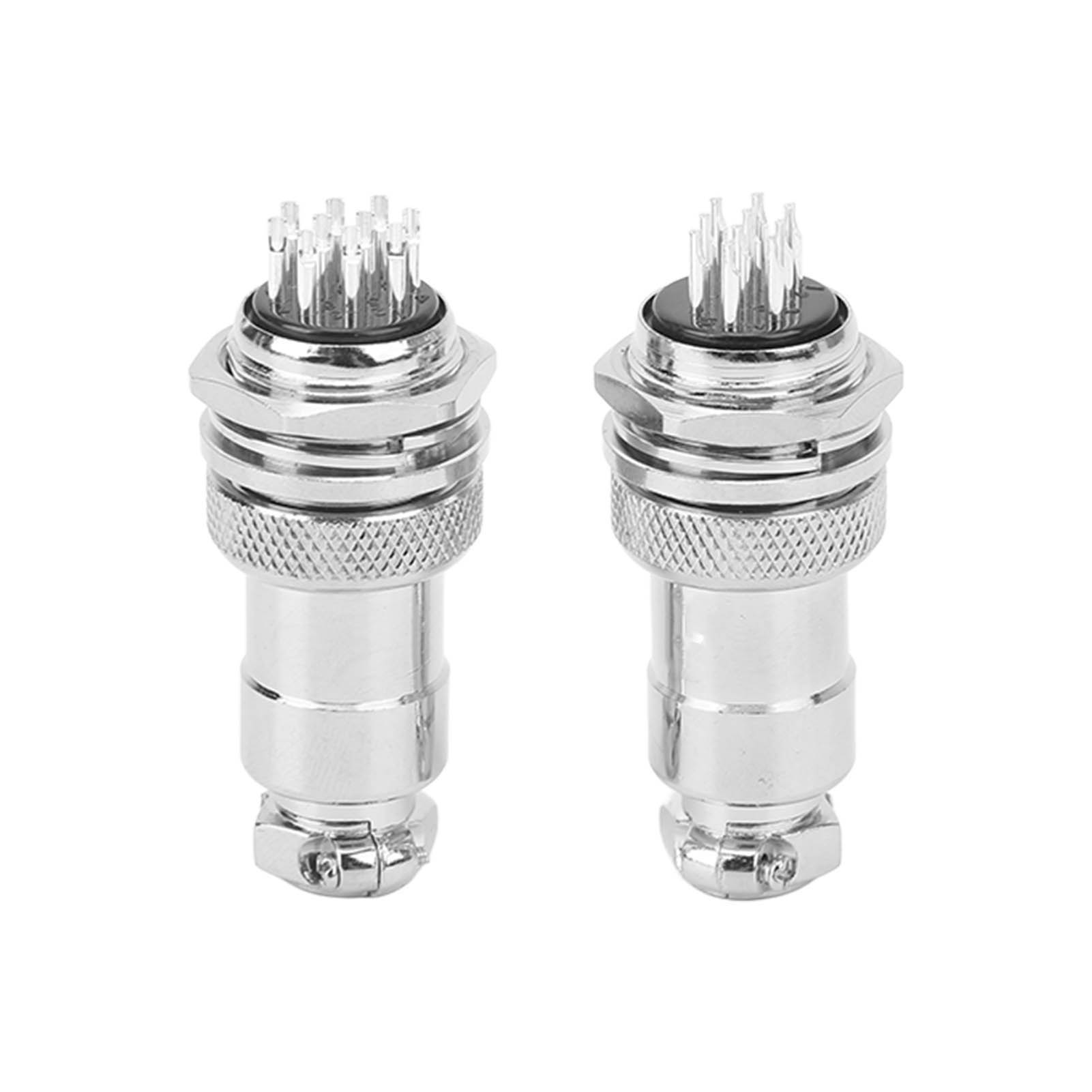 Connecteur De Prise Aviation 20 Mm 10 Broches, Adaptateur D'Alimentation Électrique Pour Équipements De Machines