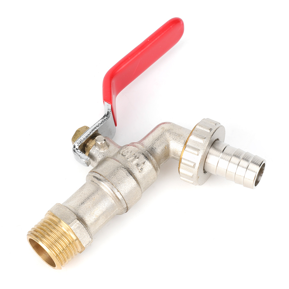 Robinet De Jardin Extérieur G1/2" À Levier Facile D'Ouverture/fermeture, Robinet D'Alimentation En Eau