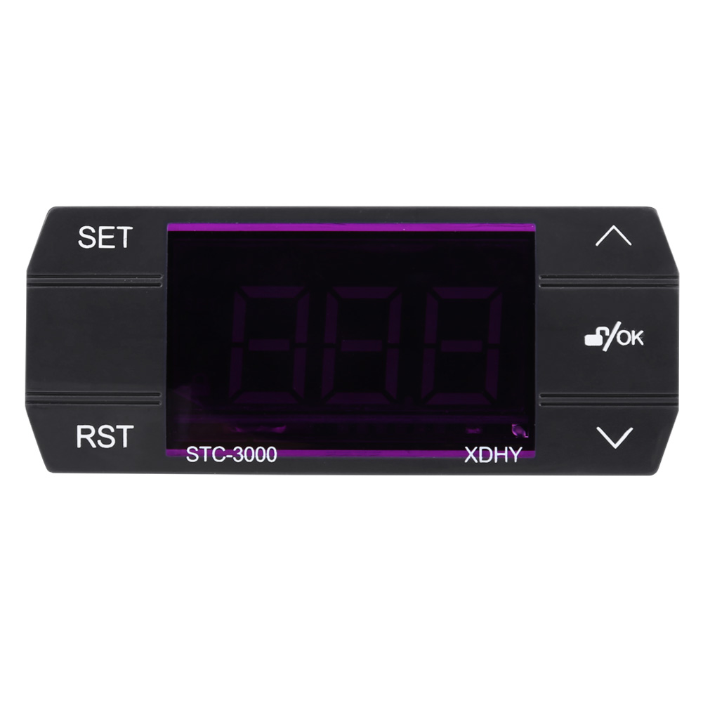 Thermostat Numérique Tactile Stc-3000 110v-220v Avec Capteur (10a)